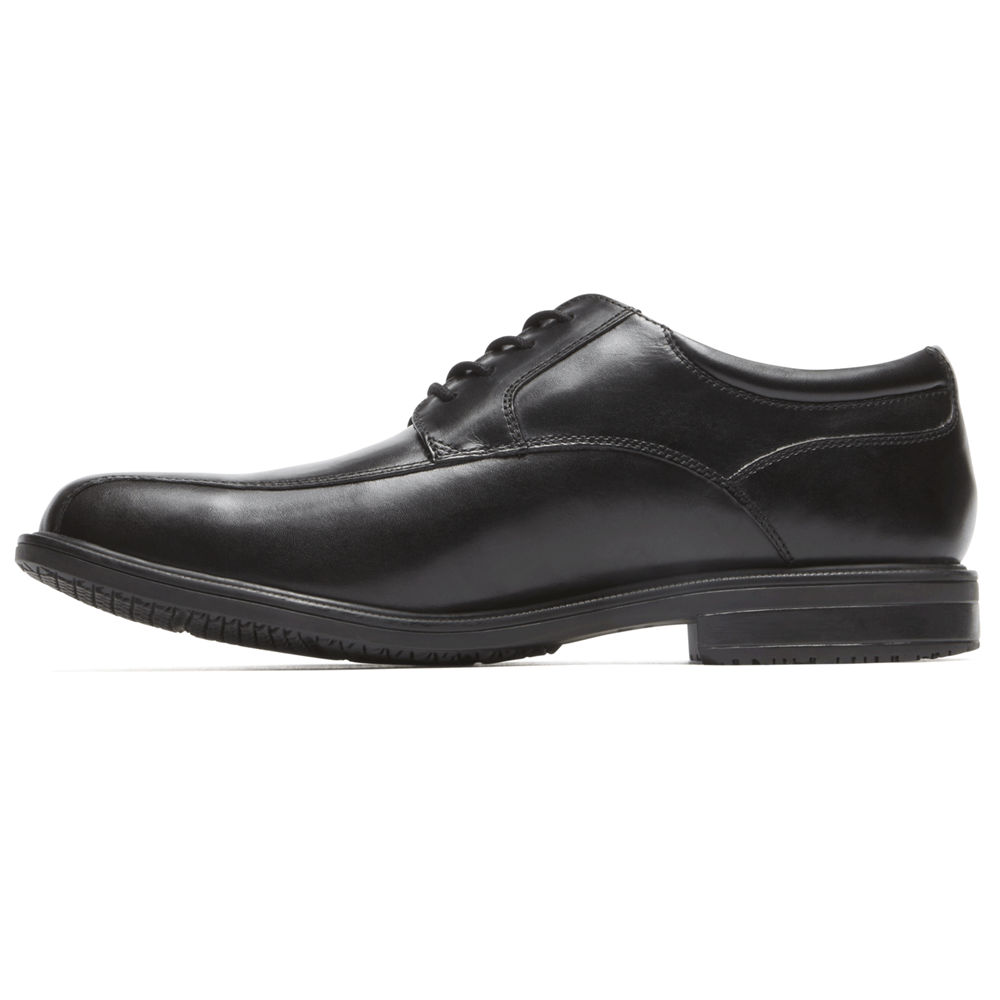 Rockport Mens Essential Details II Bike Toe - Oxfords Black - HLW968732